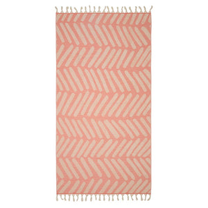 Fishbone Terry Towels 36x66" Turkish Cotton Hammam Spa Pool