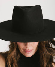 Load image into Gallery viewer, Wesley Wide Brim Fedora Hat