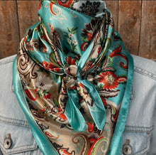 Load image into Gallery viewer, “35x35” That’s so paisley wild rag