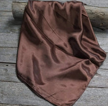 Load image into Gallery viewer, 35X35” Brown wild rag