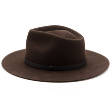 Load image into Gallery viewer, Dylan Fedora - Dark Brown