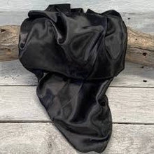 Load image into Gallery viewer, Solid Black Wild Rag