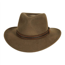 Load image into Gallery viewer, Crushable Wool Felt Outback Hat - Style Zion