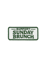 Load image into Gallery viewer, Support Sunday Brunch Embroidered Patch Funny Brunch Quote
