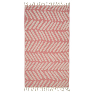 Fishbone Terry Towels 36x66" Turkish Cotton Hammam Spa Pool