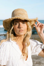 Load image into Gallery viewer, August- Raffia Bucket Hat