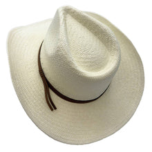 Load image into Gallery viewer, New Western Curled Straw Hat - Style Avery