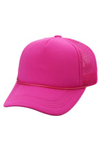 Load image into Gallery viewer, Kids Five Panel Sponge Padded Trucker Hat