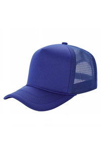 Solid Color Foam Sponge Mesh Trucker Hat