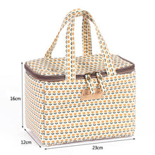 Load image into Gallery viewer, HANDBAG LARGE CAPACITY CANVAS INSULATED BAG_CWAB1722