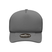 Load image into Gallery viewer, Decky 7010 - Youth 5 Panel Mid Profile Structured Foam Trucker, Kids Foam Trucker Hat, Mesh Back