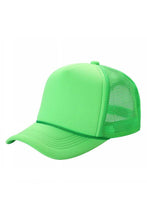 Load image into Gallery viewer, Solid Color Foam Sponge Mesh Trucker Hat