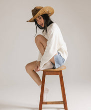 Load image into Gallery viewer, Remy Vented Straw Cowboy Hat