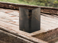 Load image into Gallery viewer, Mallard Burnished Leather Secretary Wallet