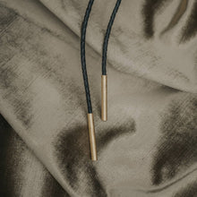 Load image into Gallery viewer, Canyon Bolo Tie: Natural / Copper Obsidian
