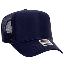 Load image into Gallery viewer, Otto 5-Panel High Crown Foam Trucker Hats, Mesh Back Cap - 39-165