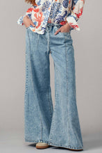Load image into Gallery viewer, Relaxed Wide Leg Drawstring Western Pants