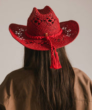 Load image into Gallery viewer, Remy Vented Straw Cowboy Hat