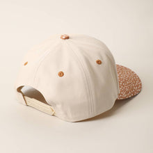 Load image into Gallery viewer, Deer Spot Print Brim Two-Tone Trucker Hat