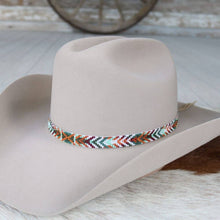 Load image into Gallery viewer, Western Beaded Hat Band - Solara