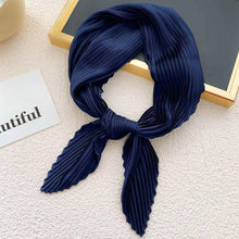 Load image into Gallery viewer, Olid Pleated Satin Neck Scarf  AS-663