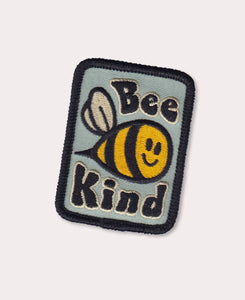 Bee Kind Iron-On Patch - Embroidered Patches