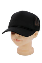 Load image into Gallery viewer, Kids Five Panel Sponge Padded Trucker Hat
