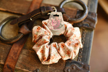 Load image into Gallery viewer, Floral Buffalo Scrunchie Cowgirl Hair Accessory - Stocking Stuffer Gift
