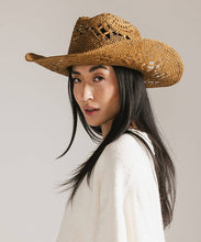 Load image into Gallery viewer, Remy Vented Straw Cowboy Hat