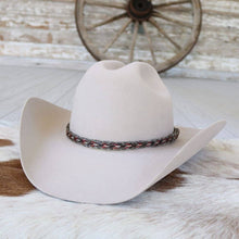 Load image into Gallery viewer, Horsehair Red Braided Hat Band - Boone