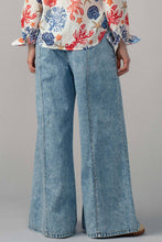 Load image into Gallery viewer, Relaxed Wide Leg Drawstring Western Pants