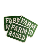 Load image into Gallery viewer, Farm Raised Embroidered Patch Country Inspired Iron On Hats
