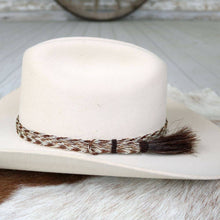 Load image into Gallery viewer, Horsehair Braided 6 Strand Hat Band - Chestnut