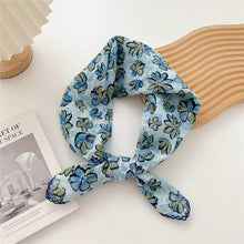 Load image into Gallery viewer, Cotton Linen Square Scarf for Women’s Neck Wrap_CWMS0672
