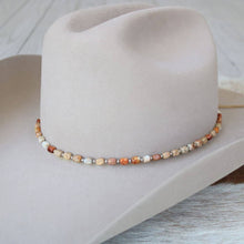 Load image into Gallery viewer, Chunky Brown Jasper Stone Hat Band - Levi