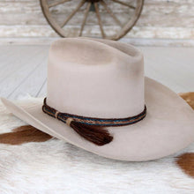 Load image into Gallery viewer, Horsehair Braided Single Tassel Hat Band - Taos