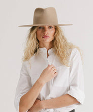 Load image into Gallery viewer, Wesley Wide Brim Fedora Hat