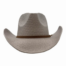 Load image into Gallery viewer, New Western Curled Straw Hat - Style Avery