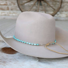Load image into Gallery viewer, Chunky Turquoise Stone Hat Band - West