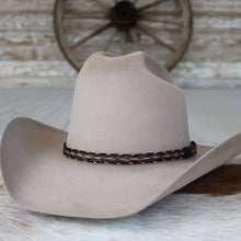 Load image into Gallery viewer, Horsehair Red Braided Hat Band - Roulette