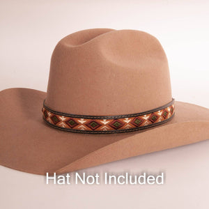 Fawn Native American cowboy hat band