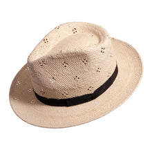 Load image into Gallery viewer, Dimitri - Straw Fedora Hat