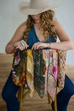 Load image into Gallery viewer, Round Up Silk Western Cowgirl Wild Rag Scarf