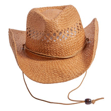 Load image into Gallery viewer, Western Straw Cowboy Hat - Style Carly