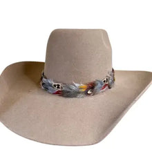 Load image into Gallery viewer, Western Feather Dripping Springs Hat Band