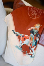 Load image into Gallery viewer, Poppy Cowgirl: Western Scarf Bandana Silk Tencel Wildrag