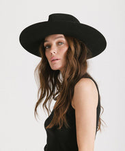 Load image into Gallery viewer, Wesley Wide Brim Fedora Hat