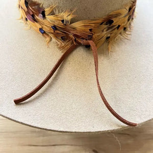 Western Feather Stellar Hat Band