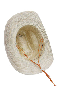 Little Kids QH Palm Leaf Straw Cowboy Hat