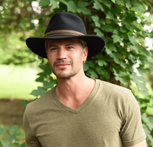 Load image into Gallery viewer, Crushable Wool Felt Outback Hat - Style Zion